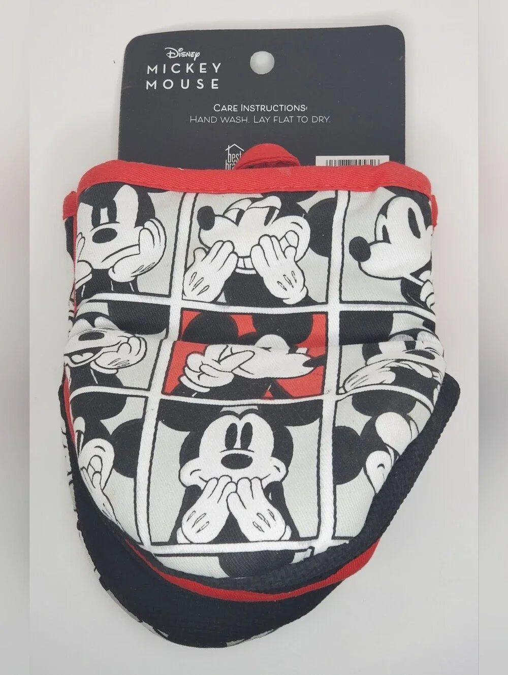 Disney Mickey Oven Mitts - Set of 2  NEW and in original package